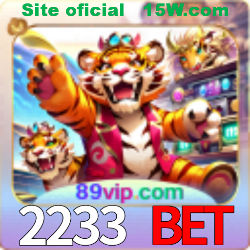 Imagem promocional da 2233 Bet mostrando a plataforma e suas vantagens